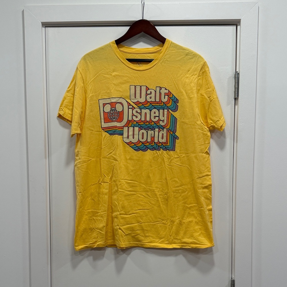 Hanes Yellow Disneyland T-Shirt